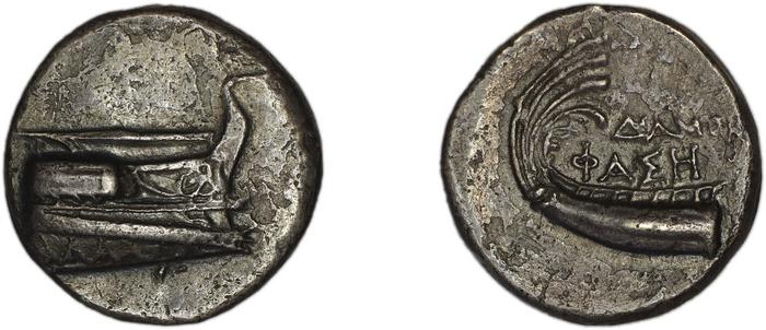 Phaselis Heipp-Tamer 1993 8, реверс, bm