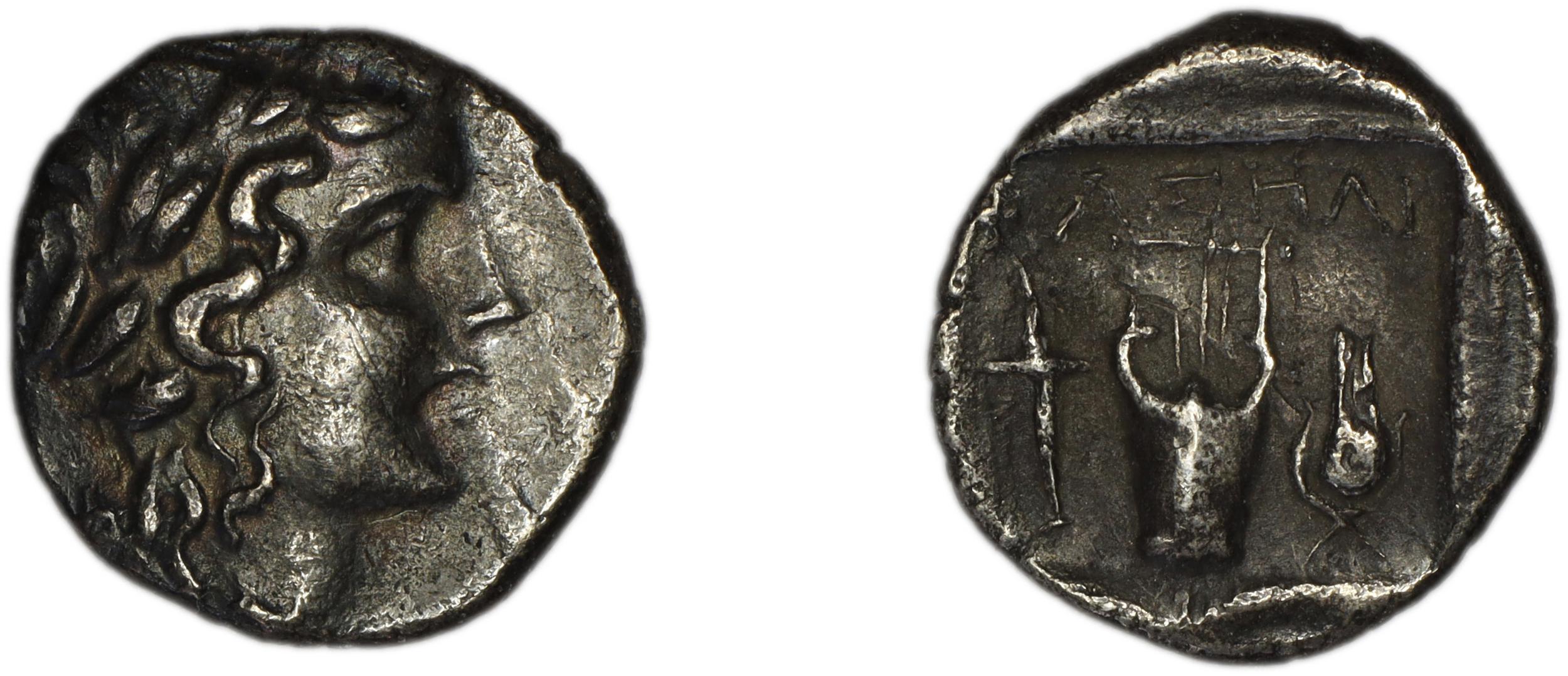 Lycian League Phaselis Troxell 1982 2.47, аверс, bm