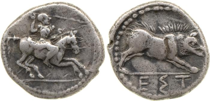 реверс Aspendus Babelon 1910 1548-51