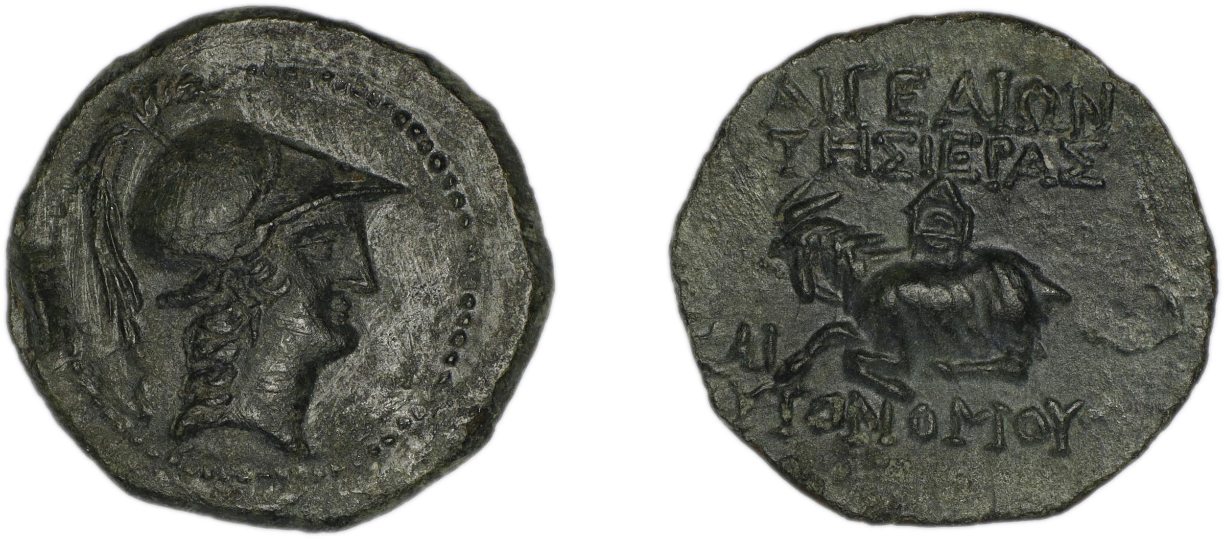 Aegeae Bloesch 1982 Period 4C.173-89, аверс, bm