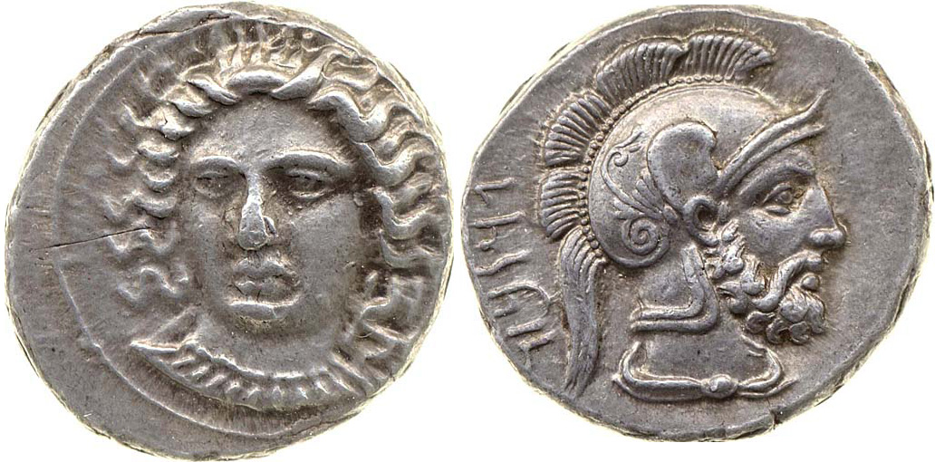 Pharnabazus Tarsus Moysey 1986 Issue 3, аверс, bm