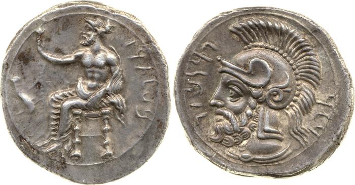 Pharnabazus Tarsus Moysey 1986 Issue 2, реверс, bm