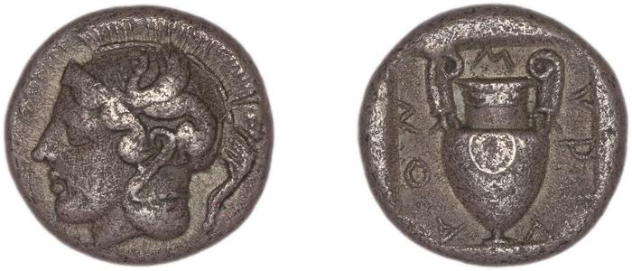 реверс Myrina British Museum 1979.3.18.2