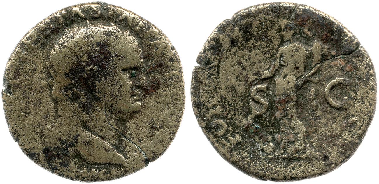 аверс RIC II, Part 1 (second edition) Vespasian 1188