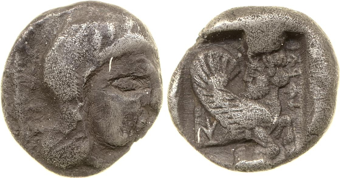 аверс Kherei Lycia Mørkholm and Zahle 1976 34-5