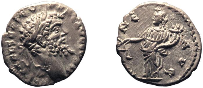 RIC IV Septimius Severus 411A, реверс, bm