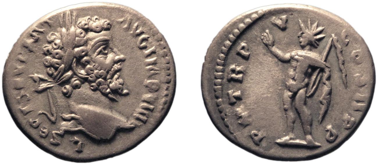 аверс RIC IV Septimius Severus 489