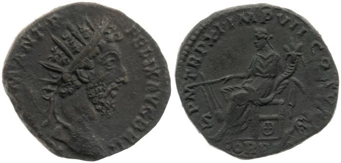 RIC III Commodus 477, реверс, bm