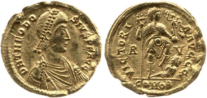 реверс RIC X Honorius 1327