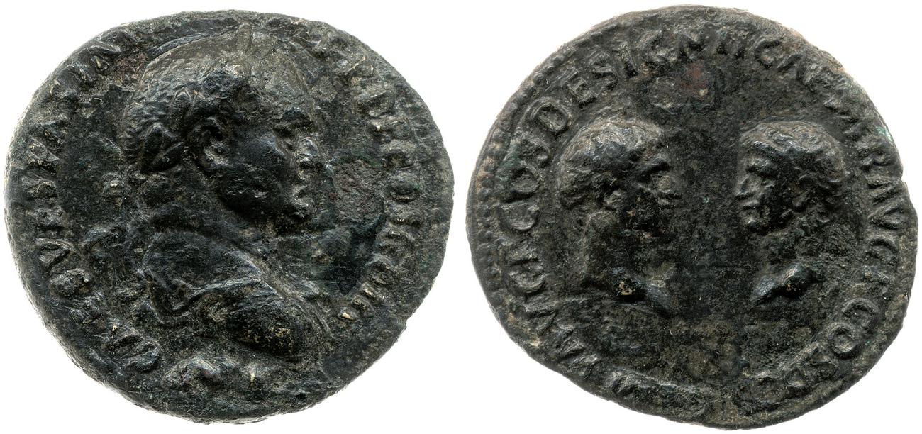 аверс RIC II, Part 1 (second edition) Vespasian 37