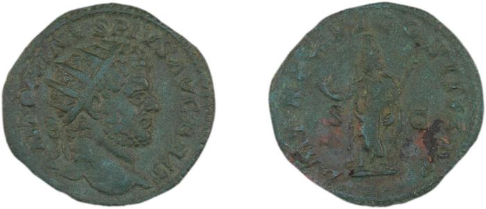реверс RIC IV Caracalla 502