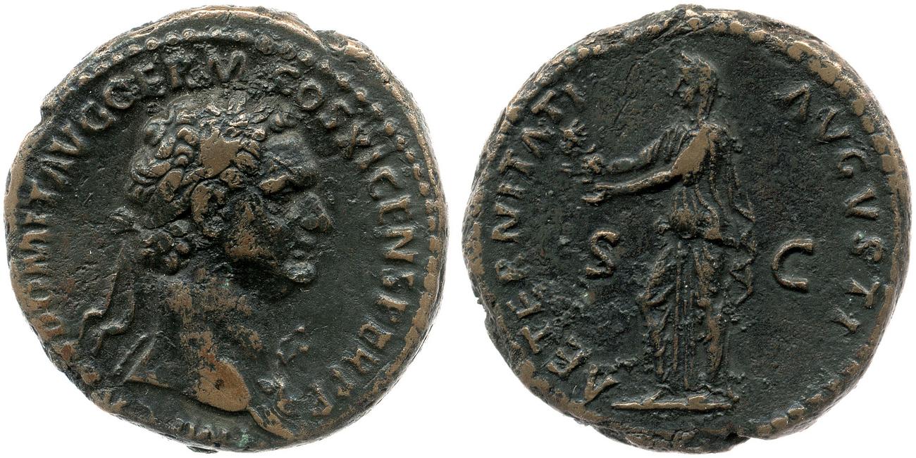 аверс RIC II, Part 1 (second edition) Domitian 411