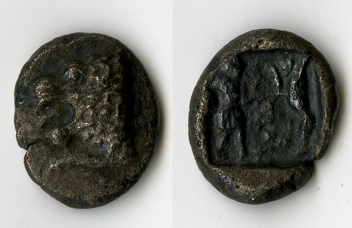 реверс Histiaeus of Termera Termera Price,  NNF-NYTT 1979 p. 11, fig. 1