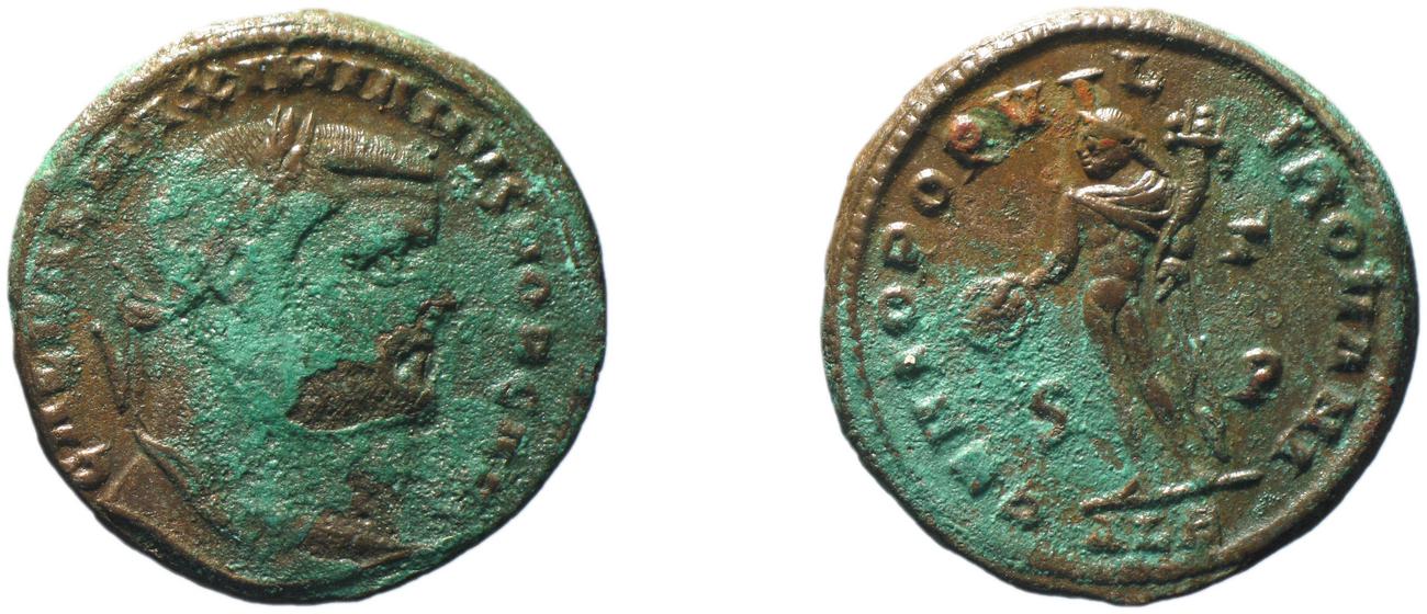 RIC VI Alexandria 35b, аверс, bm