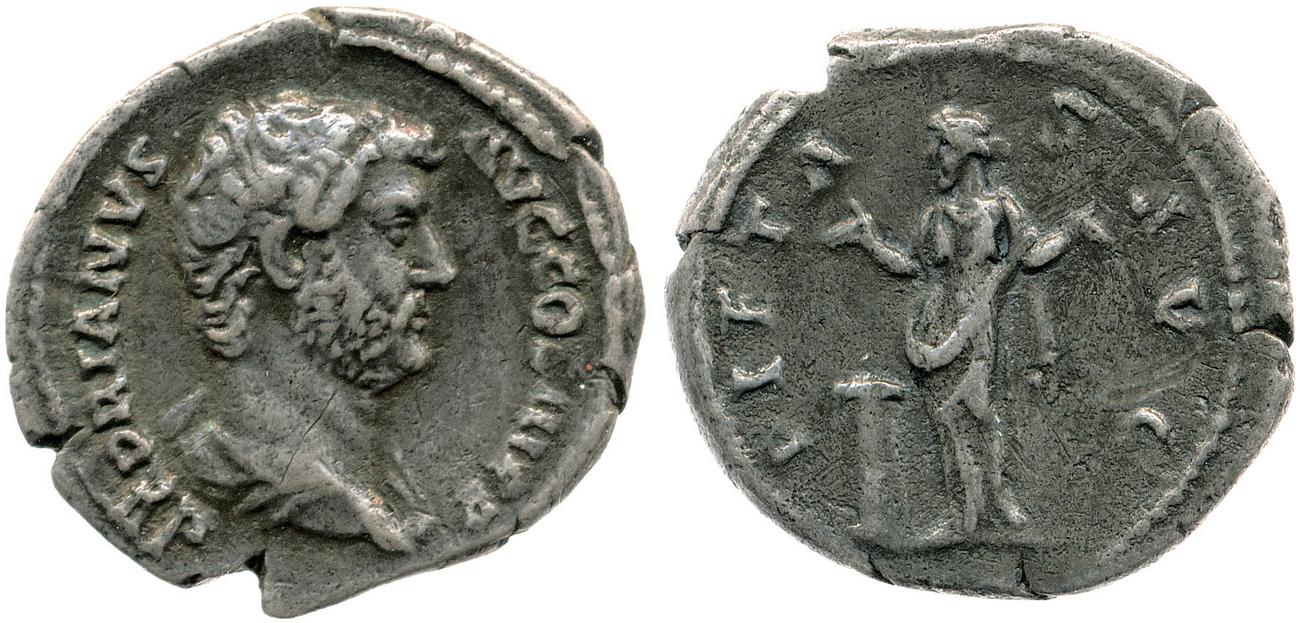 аверс RIC II, Part 3 (second edition) Hadrian 2027