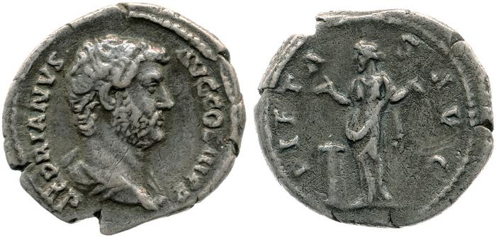 реверс RIC II, Part 3 (second edition) Hadrian 2027