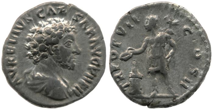 RIC III Antoninus Pius 458, реверс, bm