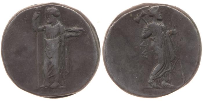 реверс Mausolus of Caria Halicarnassus Konuk 1998 B3