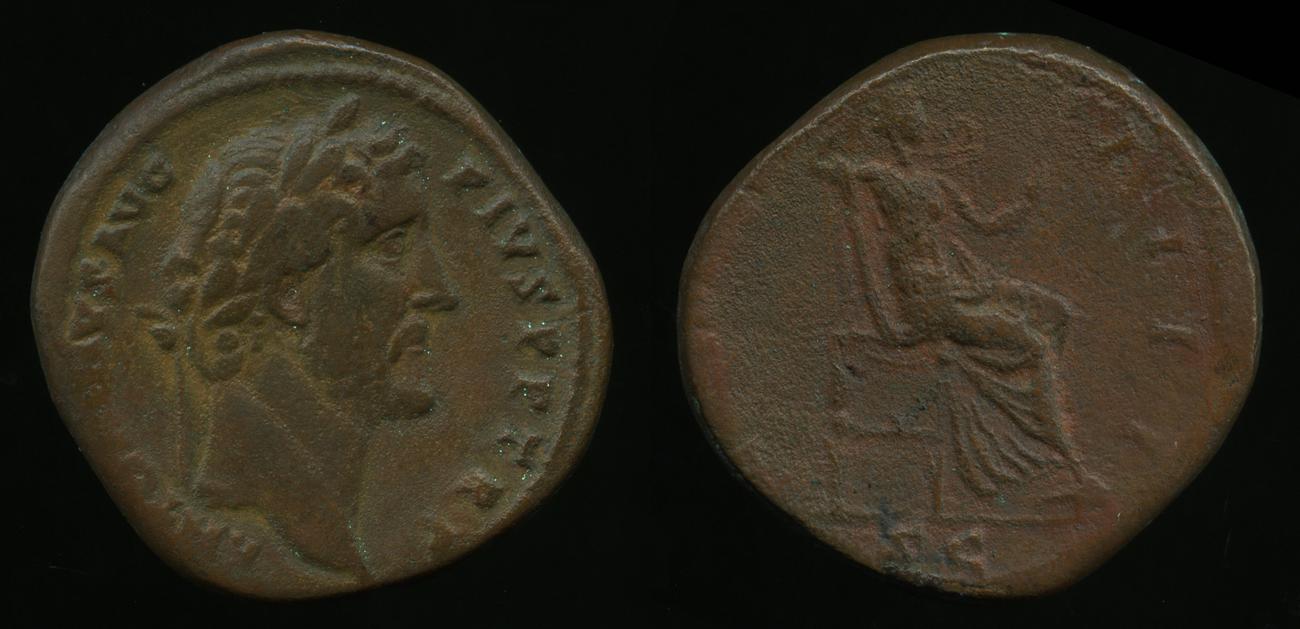 аверс RIC III Antoninus Pius 764