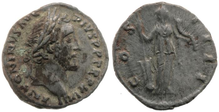 RIC III Antoninus Pius 240, реверс, bm