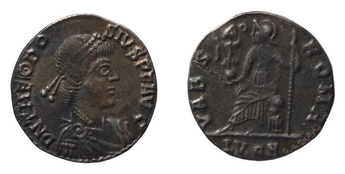 RIC IX Lugdunum 43B, реверс, bm