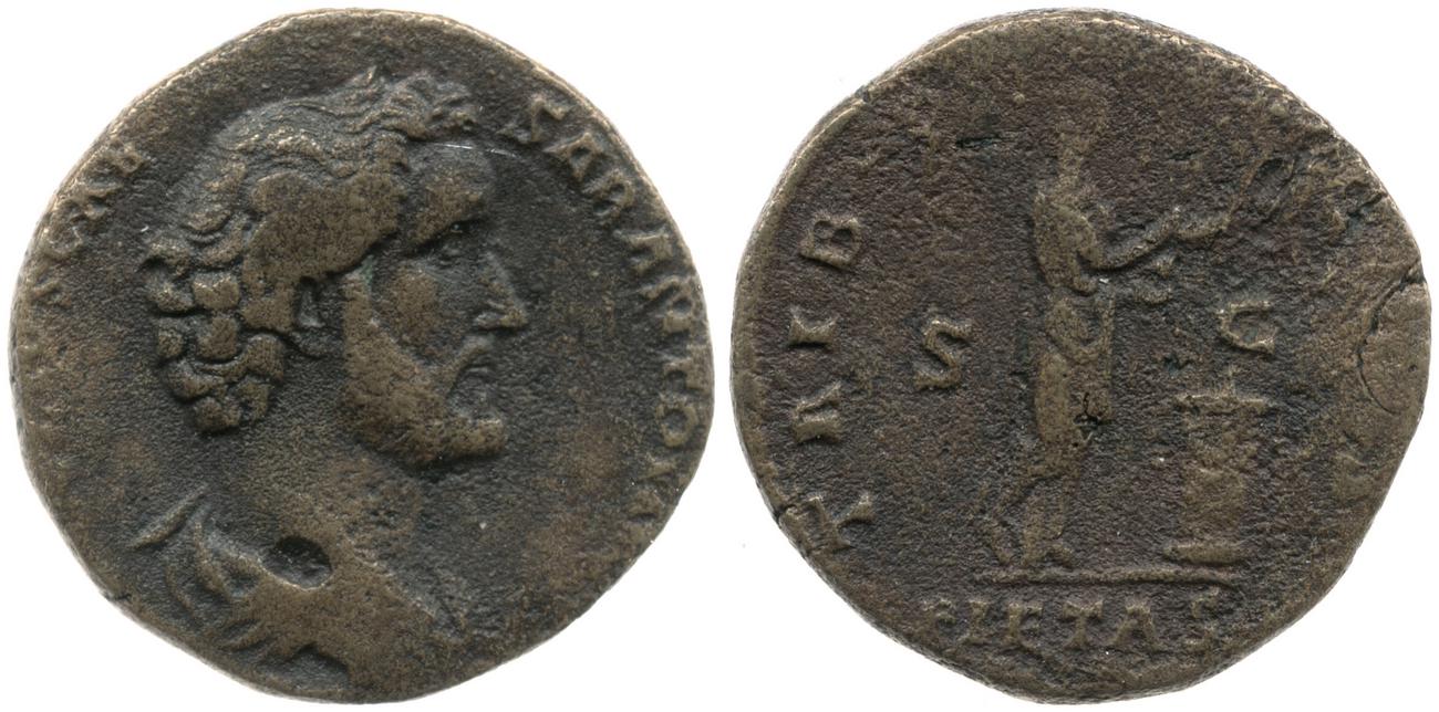 аверс RIC II, Part 3 (second edition) Hadrian 2750