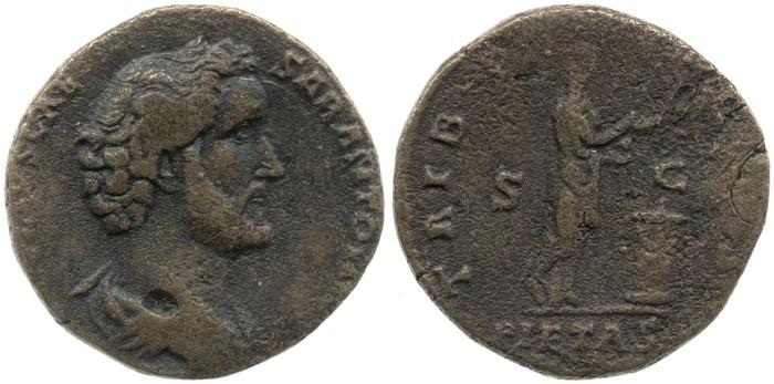 реверс RIC II, Part 3 (second edition) Hadrian 2750
