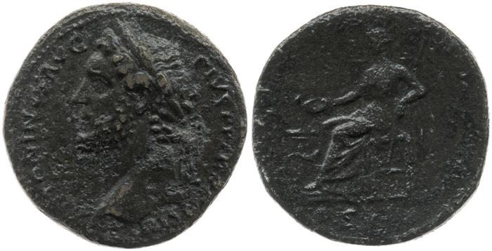 реверс RIC III Antoninus Pius 638