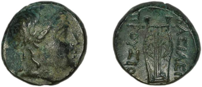 Prusias I of Bithynia Bithynia Waddington 1908 18, реверс, bm