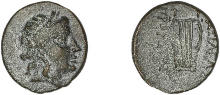 Prusias I of Bithynia Bithynia Waddington 1908 18, реверс, bm