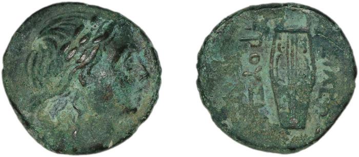 Prusias I of Bithynia Bithynia Waddington 1908 18, реверс, bm