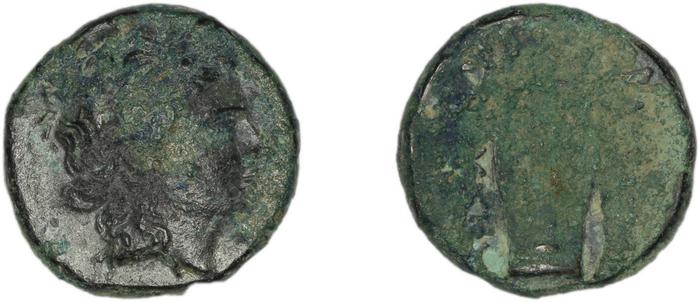 Prusias I of Bithynia Bithynia Waddington 1908 18, реверс, bm