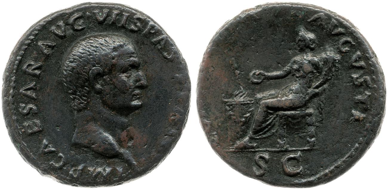 аверс RIC II, Part 1 (second edition) Vespasian 9
