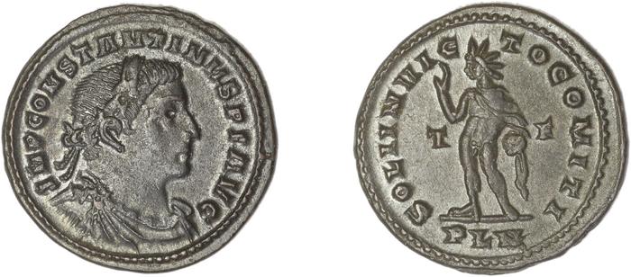 RIC VI Londinium 122, реверс, bm