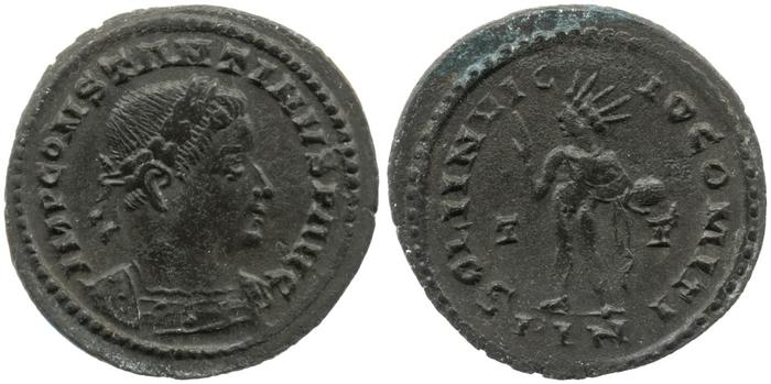 RIC VI Londinium 124, реверс, bm