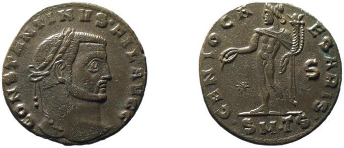 RIC VI Thessalonica 32b, реверс, bm