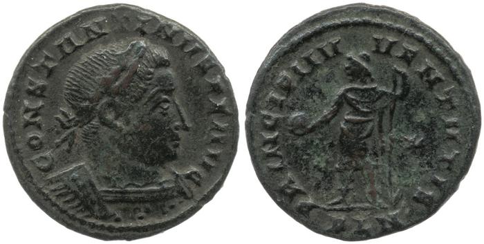 RIC VI Londinium 222, реверс, bm