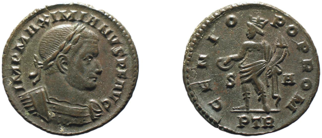 RIC VI Treveri 714, аверс, bm