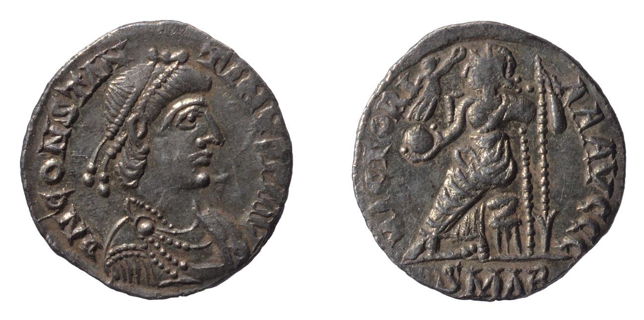 RIC X Constantine III 1538, аверс, bm