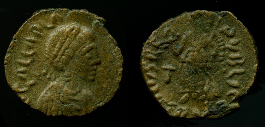 аверс RIC X Valentinian III 2111