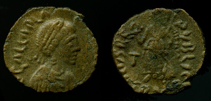 реверс RIC X Valentinian III 2111