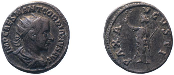 RIC IV Gordian III 189A, реверс, bm
