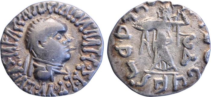 Apollodotus II of Bactria obv