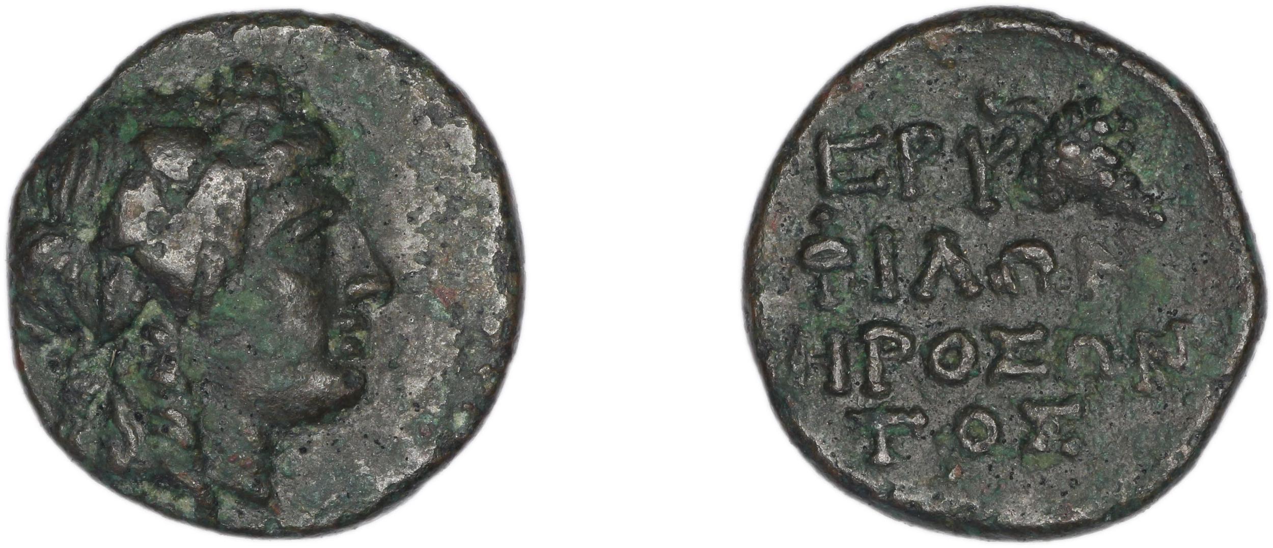 аверс Erythrae Kinns 1980 Period IV, AE 16
