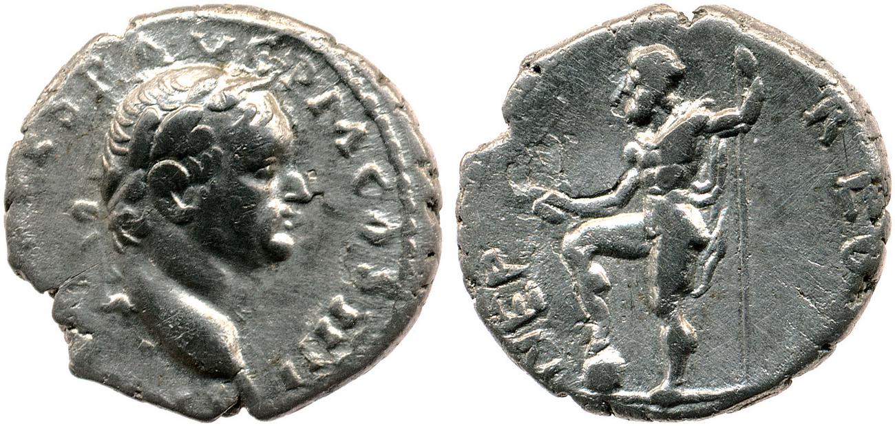 аверс RIC II, Part 1 (second edition) Vespasian 1555
