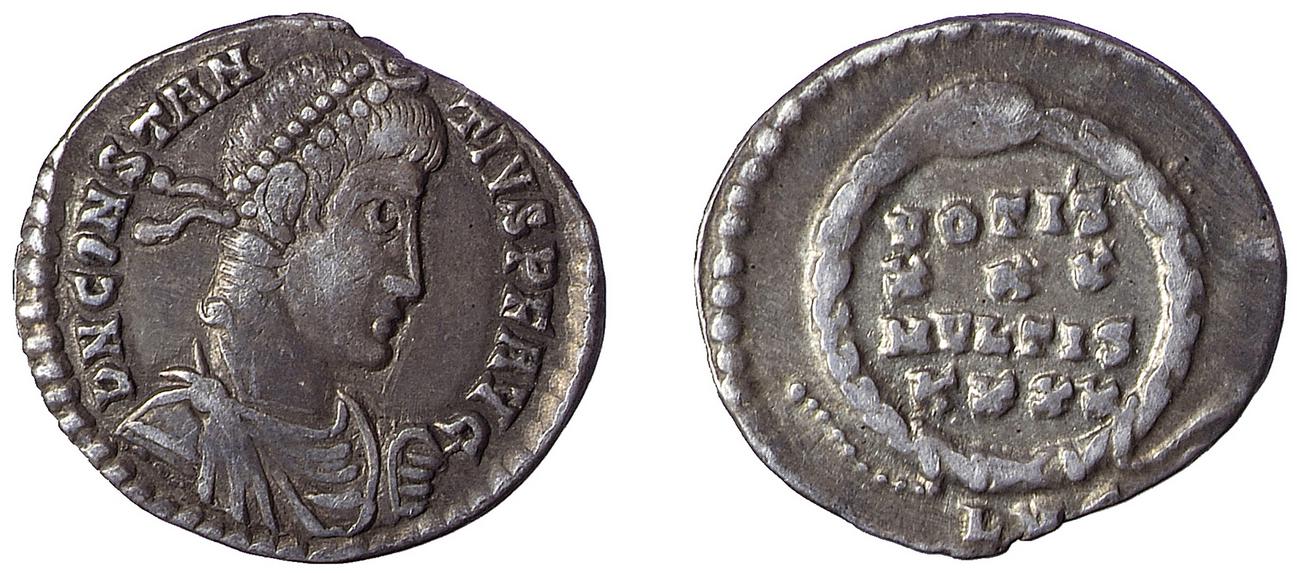 RIC VIII Lugdunum 210, аверс, bm
