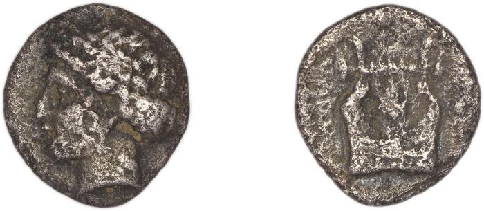 Colophon Kinns 1980 Period I.2, AR II, реверс, bm