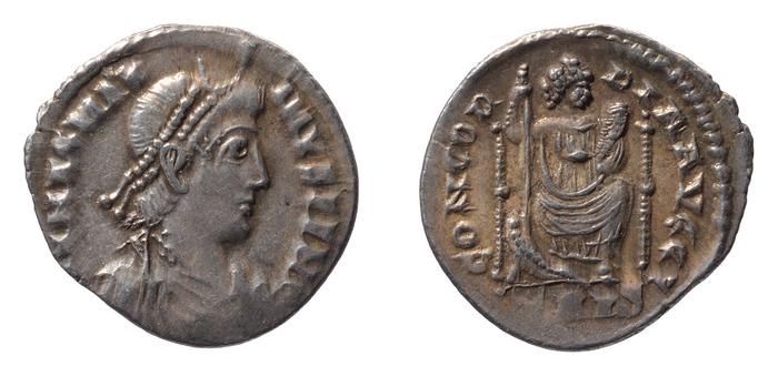 RIC IX Treveri 83B, реверс, bm