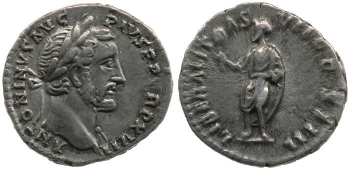 RIC III Antoninus Pius 237, реверс, bm