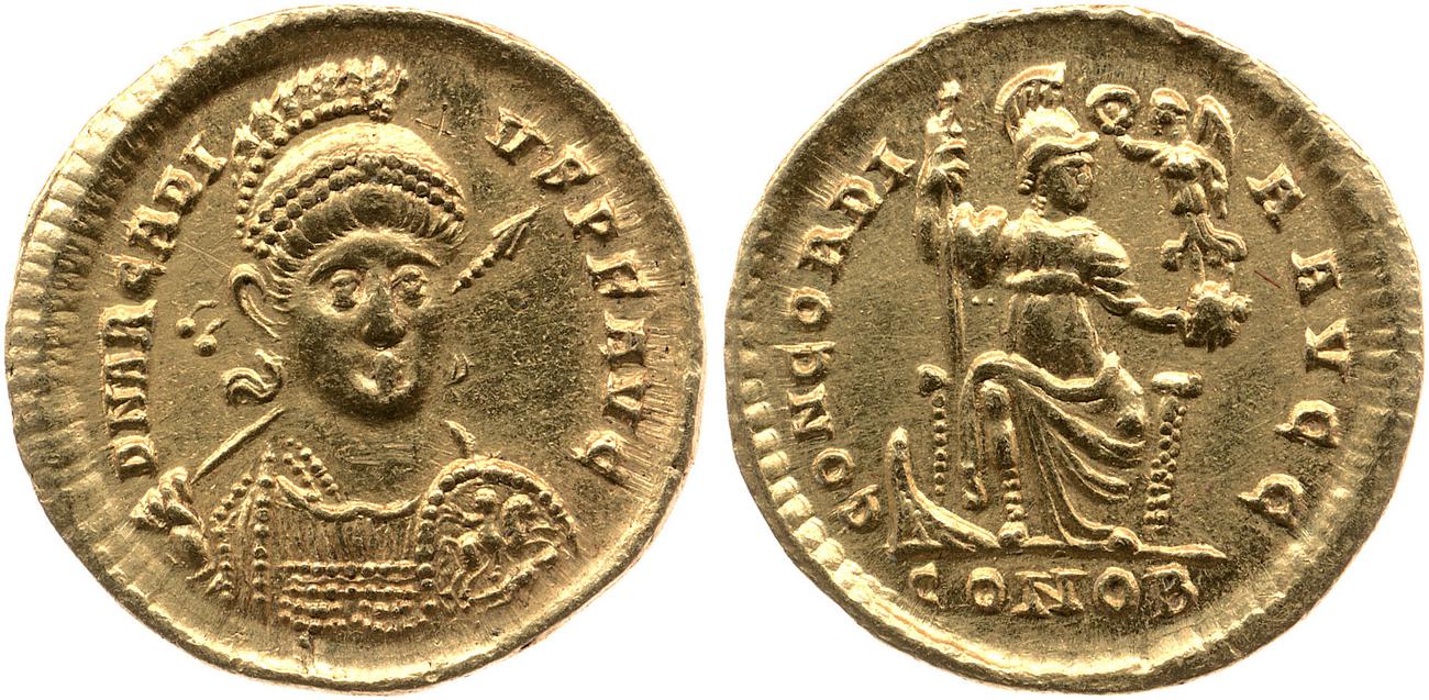 RIC X Arcadius 7, аверс, bm